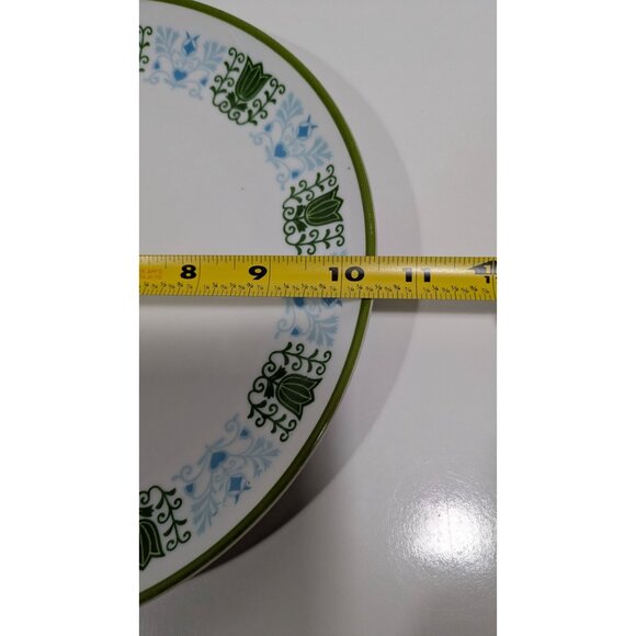 Amcrest Lancaster Japan Floral Green Blue Dinner Plate Vintage Ceramic Tableware - Picture 6 of 9